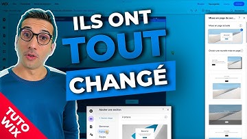 Tutoriel Wix 2022 : Le NOUVEL éditeur Wix (Découvrez les sections)