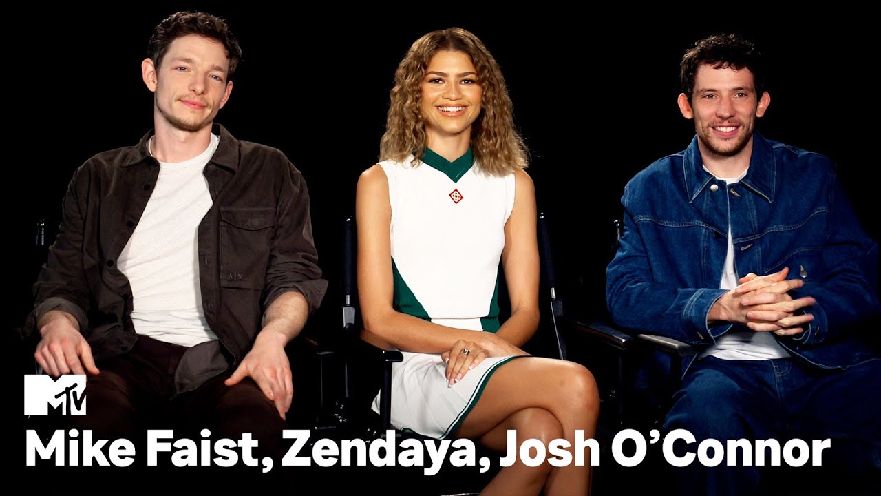 Zendaya Mike Faist  Josh OConnor on Challengers Love Triangles and Playing Teenagers