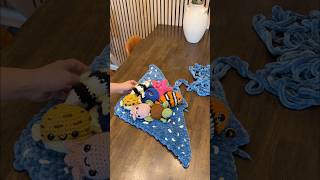 CROCHET FINDING NEMO PART 8🧶 Making the GIANT manta ray Mr. Ray! #findingnemo #crochettoys #crochet
