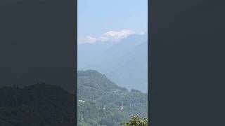 Waking Up to Kanchenjunga in Pelling 🏔️🌿 | Heaven in Sikkim ✨ #shorts #nature #trending #ytshorts