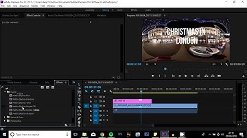 How to Add Text to 360 Video Using Premiere 2017 & 2018 in Under 3 Minutes