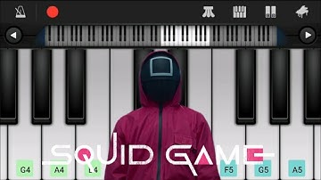 Squid Game - Way Back Then | Netflix | Perfect Piano | Basic Piano