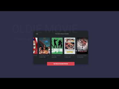 ML Recommender Service (Oldies Movie)
