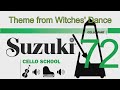 Theme from Witches' Dance | Paganini | Suzuki Cello School | Volume 2 | 72