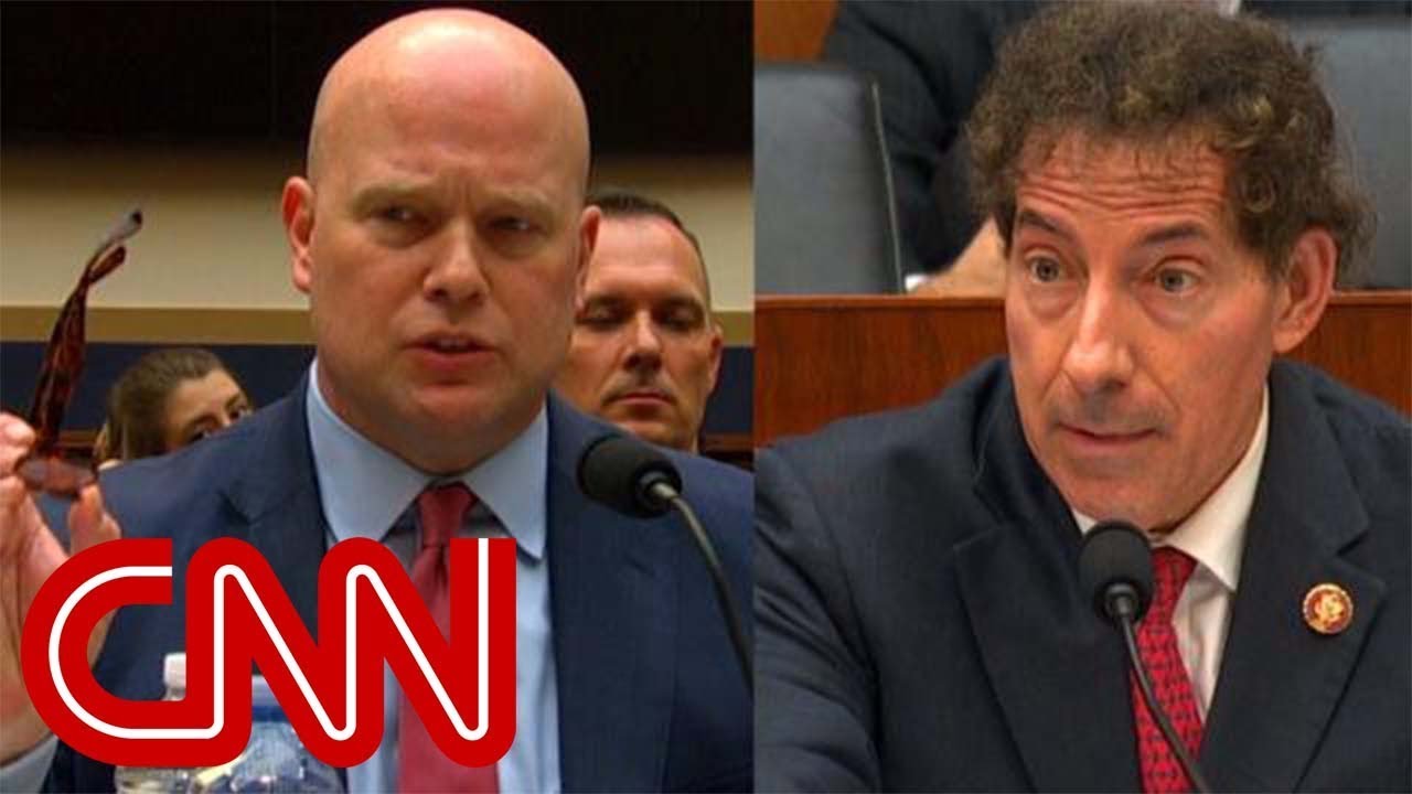 Whitaker clashes with lawmaker over donations (2019)