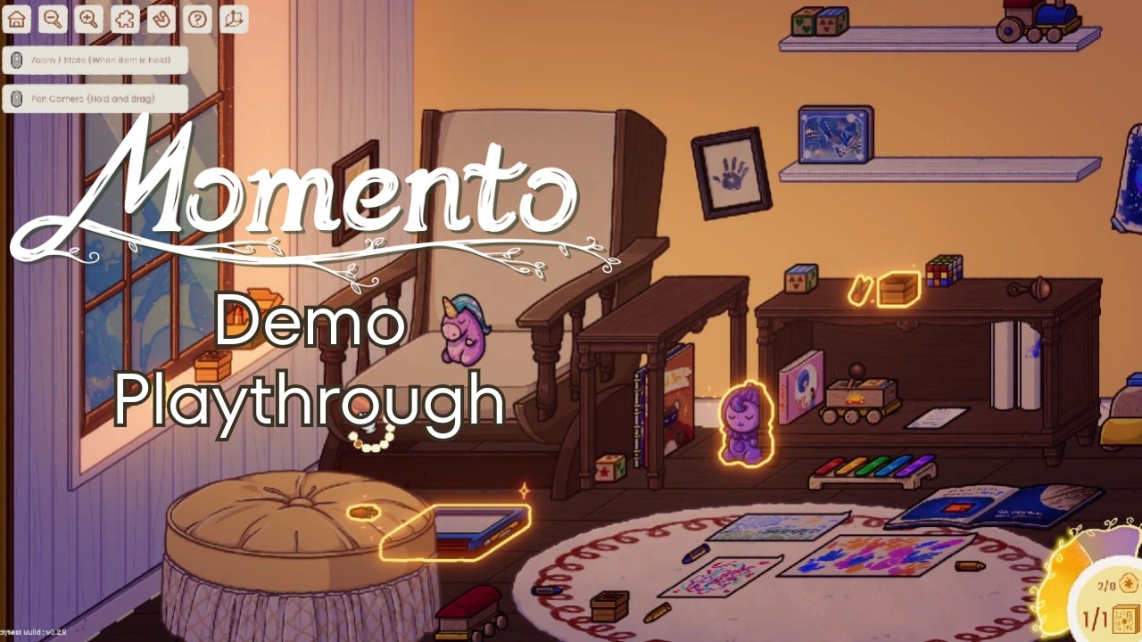A Cozy Room Decorator: Momento Demo Playthrough