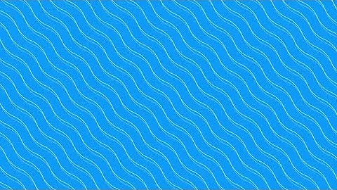 Blue Diagonal Wave Lines Loop Stock Motion Graphics