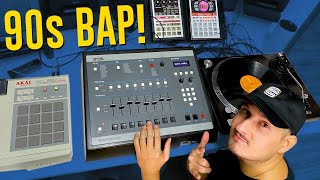 Making a 90's Hip-Hop Remix - SP1200 Beat Making