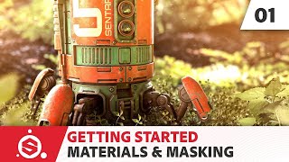 Substance Painter 2021 Getting Started - Part 01 - Materials & masking | Adobe Substance 3D