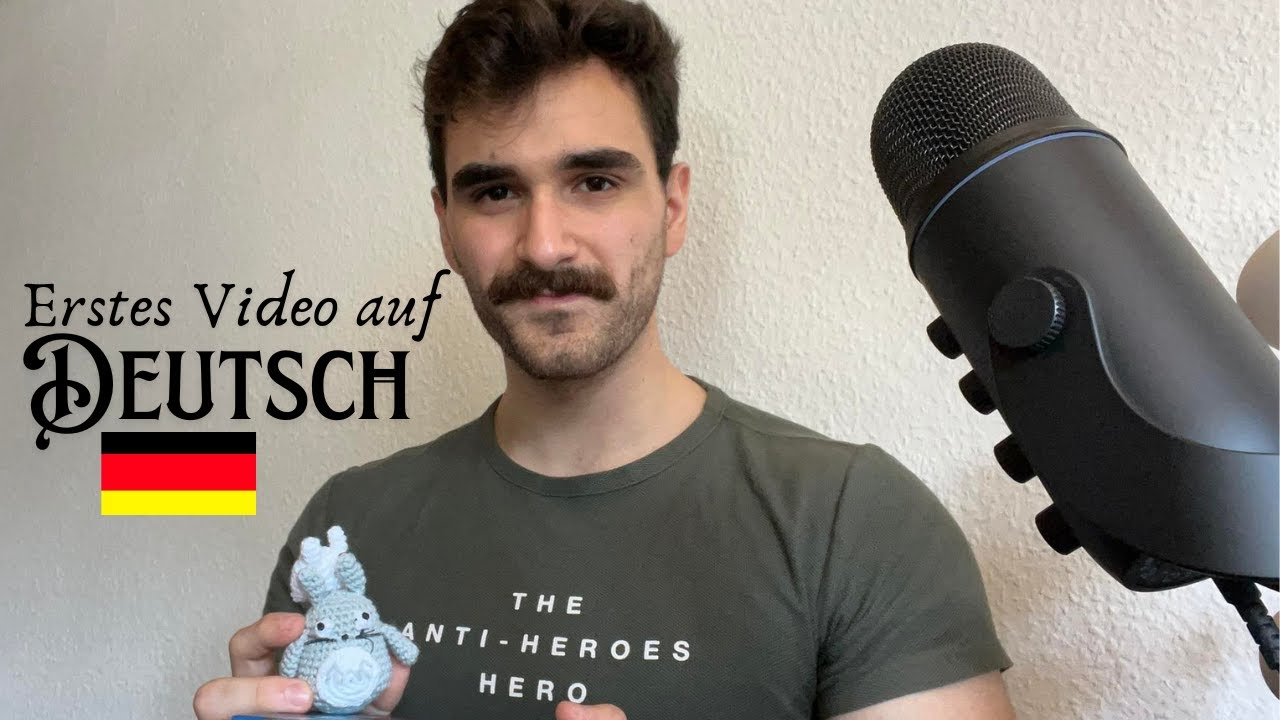 ASMR | Mein erstes Video auf Deutsch 🇩🇪 [First German Video]