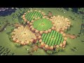 【マインクラフト】オシャレな畑の作り方【Minecraft】How to Build a Farm Field【マイクラ建築】