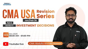 CMA USA |  Revision Series - Jan\Feb