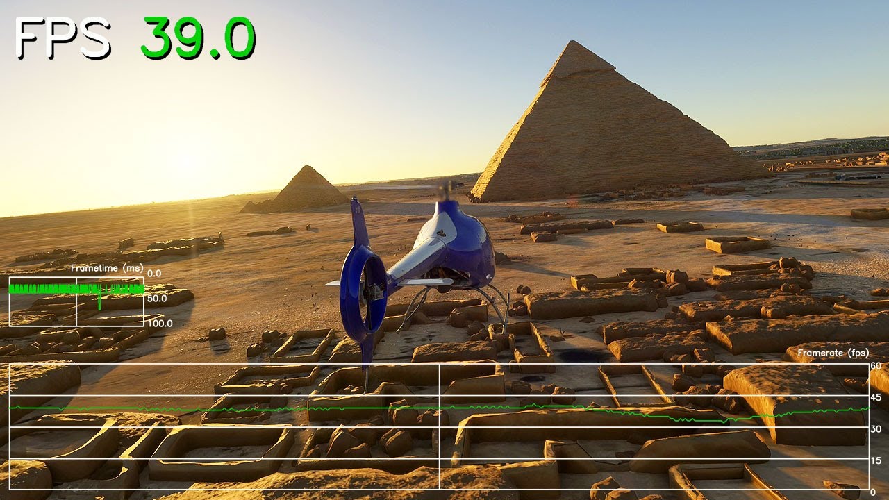 Microsoft Flight Simulator 2024 - PS5 Pro 120hz VRR Frame Rate Performance