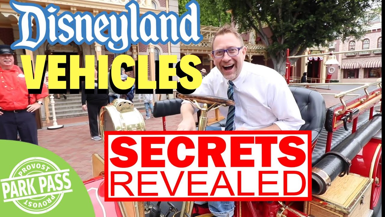 [Secrets Revealed] Main Street Vehicles Disneyland - YouTube