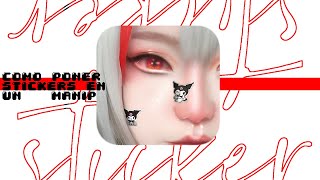 Como poner stickers en un manip | tutorial screenshot 5