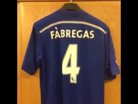 cesc fabregas jersey number