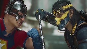Mortal Kombat 1 Takeda Vs Peacemaker All Intros Dialogue (4k)
