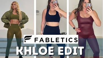 FABLETICS KHLOE EDIT | Try On and Review Khloe Kardashian x Fabletics