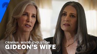 Criminal Minds Evolution Prentiss Visits Gideon s Wife S17 E7 Paramount