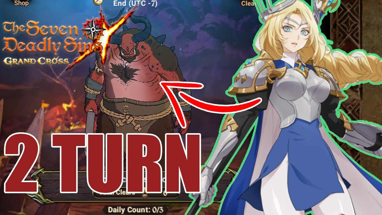 HOW TO 2 TURN EVENT BOSS *GLOOM*!! || The Seven Deadly Sins: Grand Cross