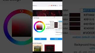 BandCamp how to change colors, change design, upload a background, where is 'design' button tutorial
