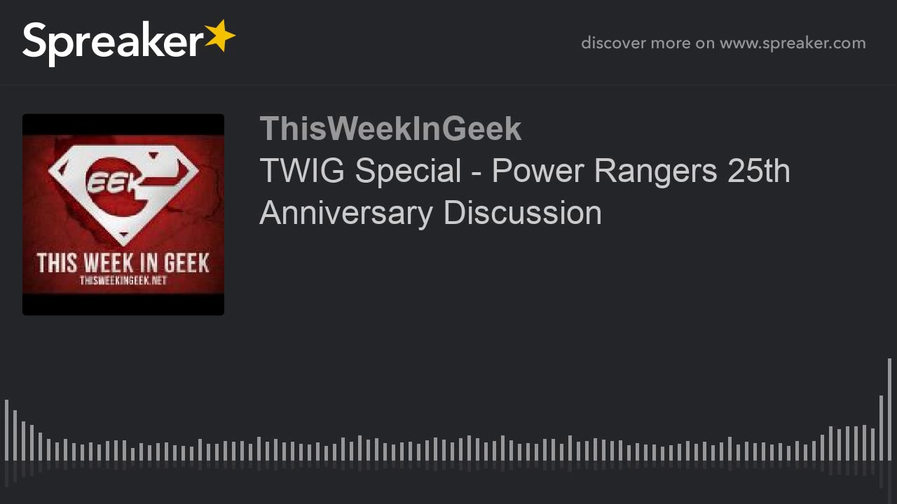 TWIG Special - Power Rangers 25th Anniversary Discussion - YouTube