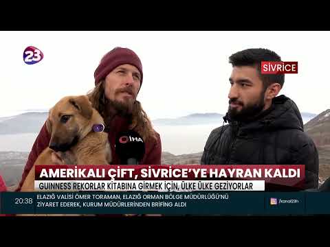 AMERİKALI ÇİFT, SİVRİCE’YE HAYRAN KALDI