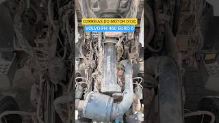 Correias do motor D13C - Volvo FH 460 Euro 5