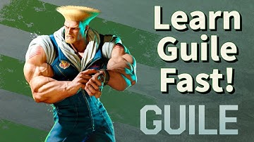 Learn Guile In 3 Minutes! (SF6 Character Guide & Combos)