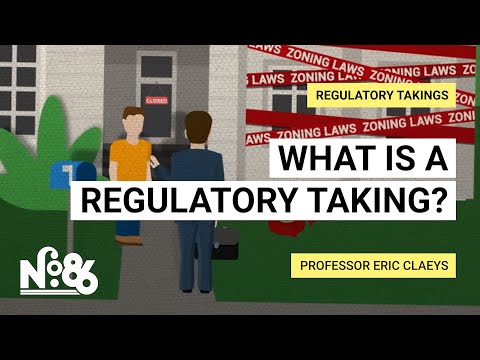 What is a regulatory taking? [No. 86]