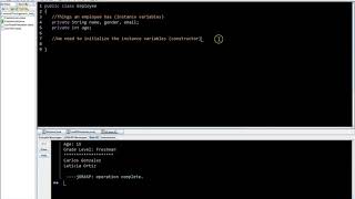 APCSA - Class Structure Lecture 1