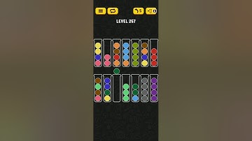 Ball Sort Puzzle Level 257