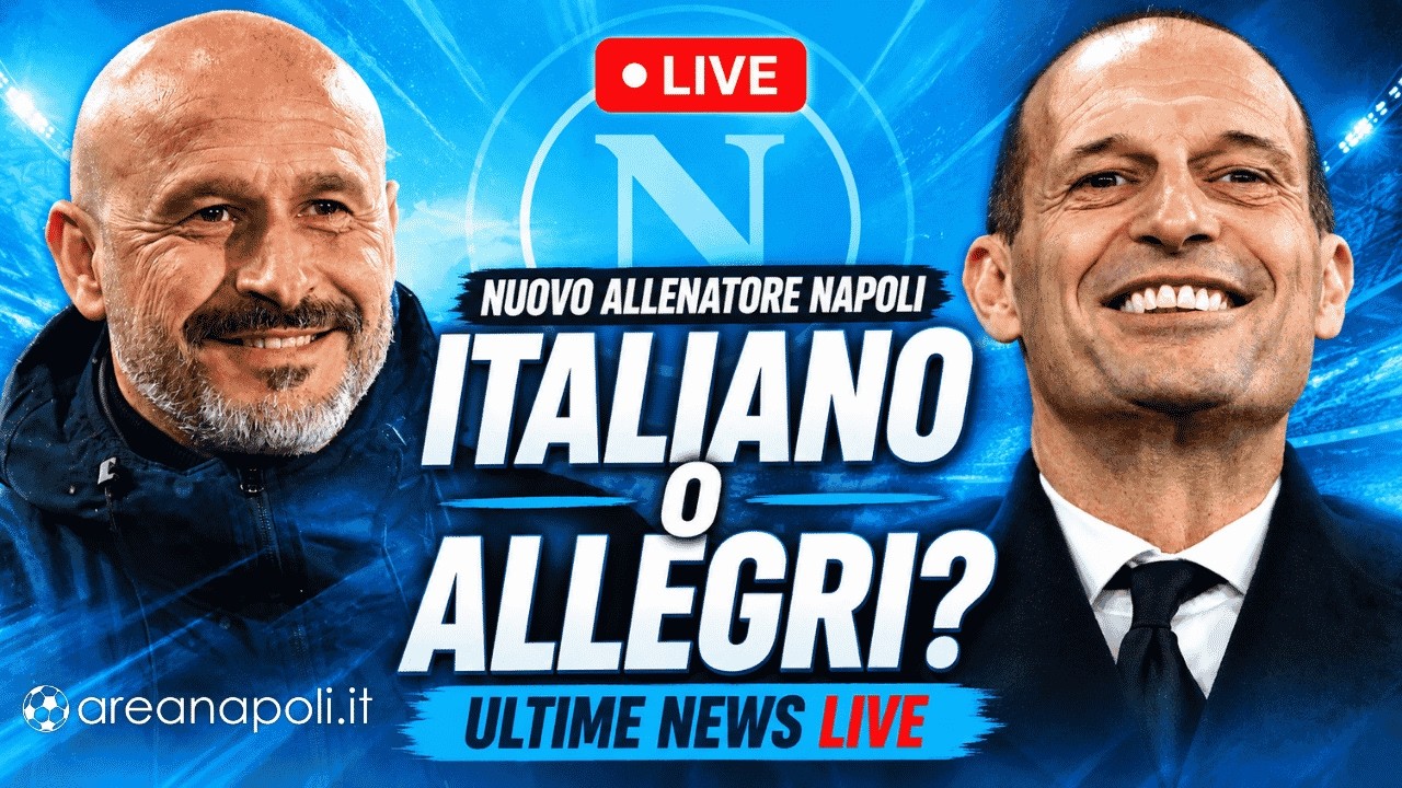 Nuovo allenatore Napoli, Italiano o Allegri: le ultime news