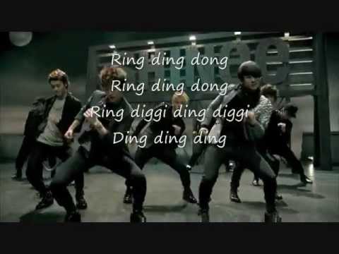 Shinee Ring Ding Dong Lyrics