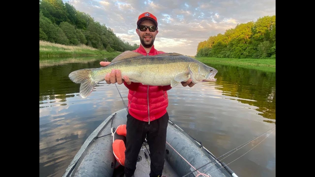Zander fishing in Latvia / Zandartu cope Latvijā