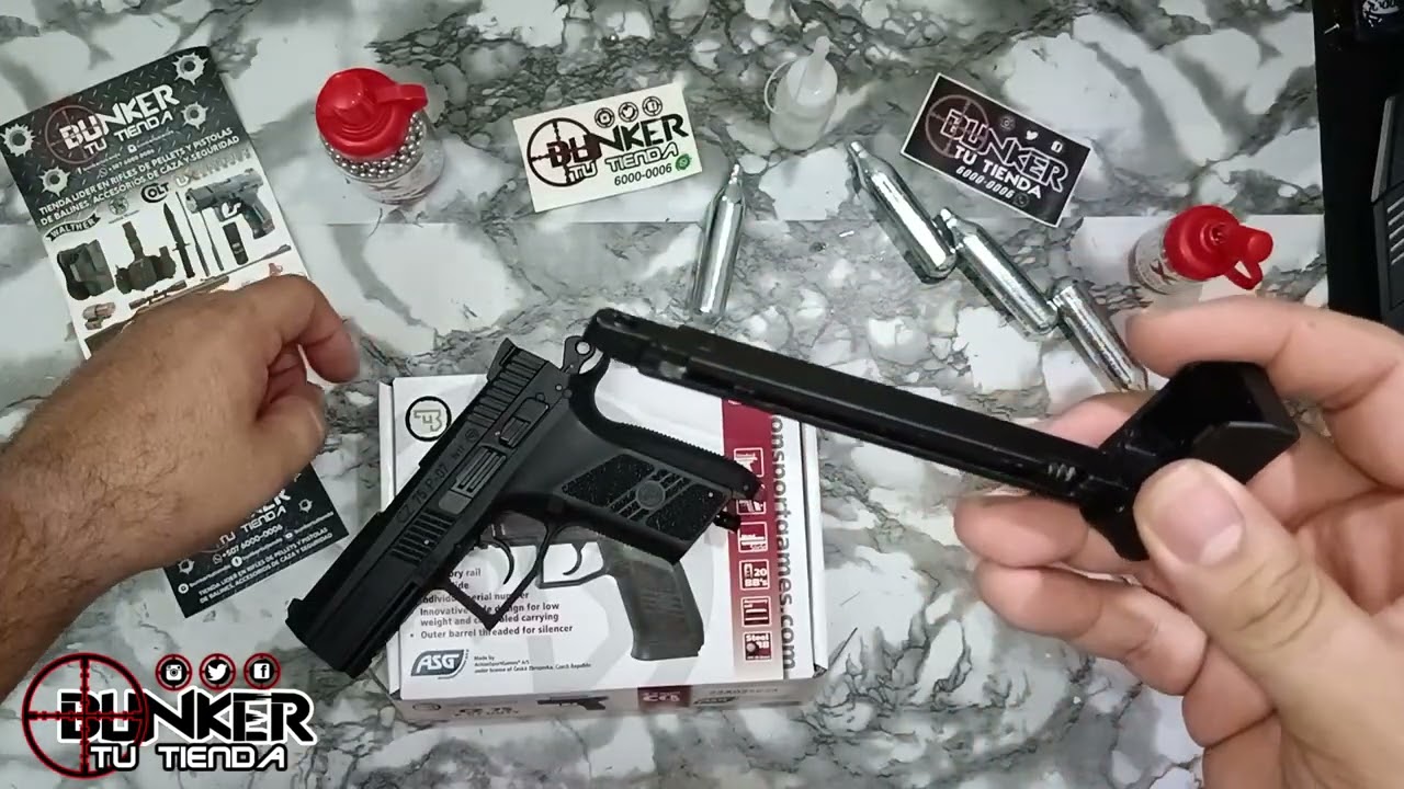 CZ 75, P-07 DUTY, 4.5 balín, Blowback