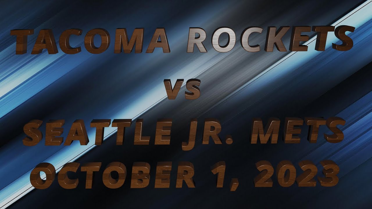 NICHOLAS THE GOALIE TACOMA ROCKETS vs SEATTLE JR  METS OCTOBER 1, 2023