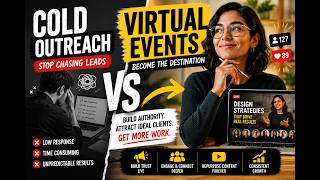 🚀 Virtual Events vs Cold Outreach for Designers | The DesignLemonade