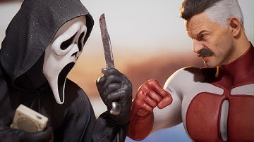 Mortal Kombat 1 - Ghostface vs Omni-Man | All Intro/Interaction Dialogues