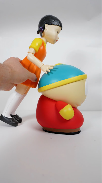 Unboxing South Park Cartman Secret Inside Anatomy Kidrobot x Squid Game Doll #amazing #toys