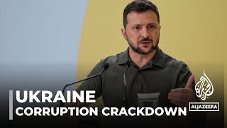 Ukraine corruption: Zelenskyy pledges to clean up fraud