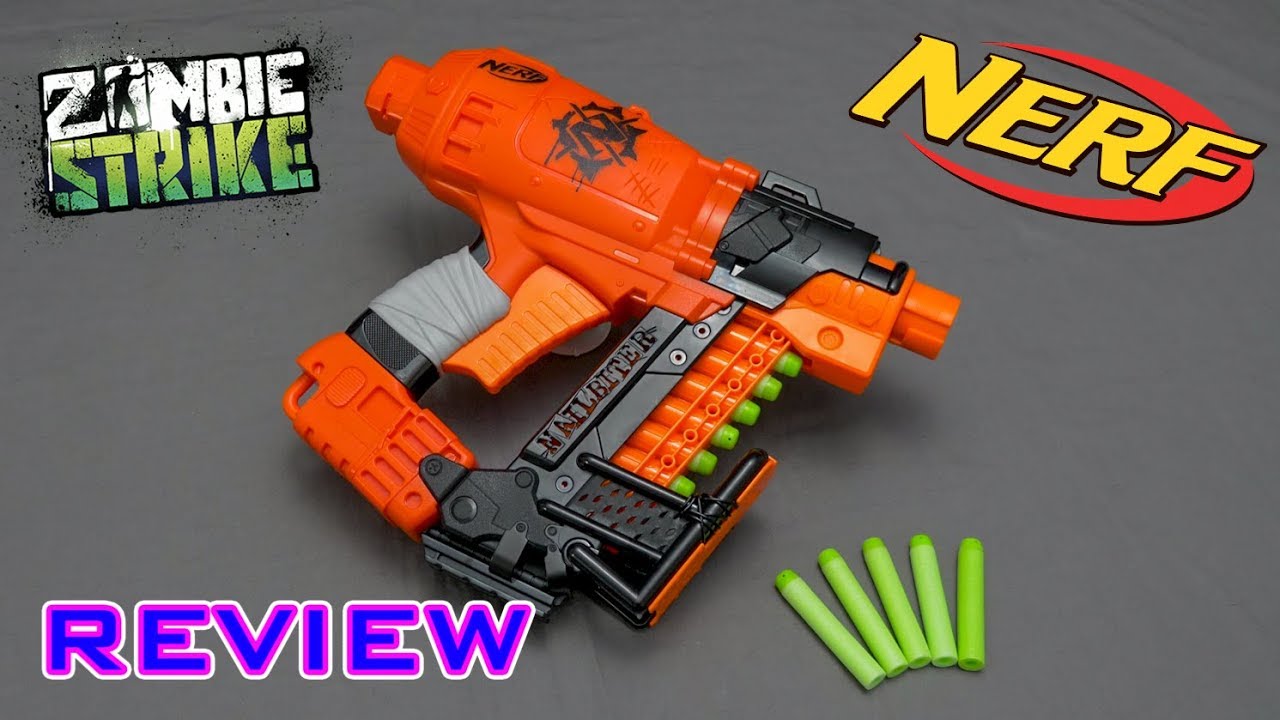 kobber Tyggegummi svar REVIEW] Nerf Zombie Strike Nailbiter | Semi Auto SPRINGER!? - YouTube