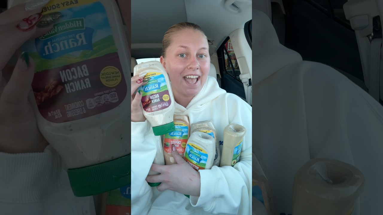 Пробуем ВСЕ вкусы ранчо скрытой долины 🤩😍 