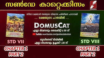 DOMUS CAT | STD 7 & 8 | CHAPTER 1 | PART 2 | SUNDAY SCHOOL CATECHISM