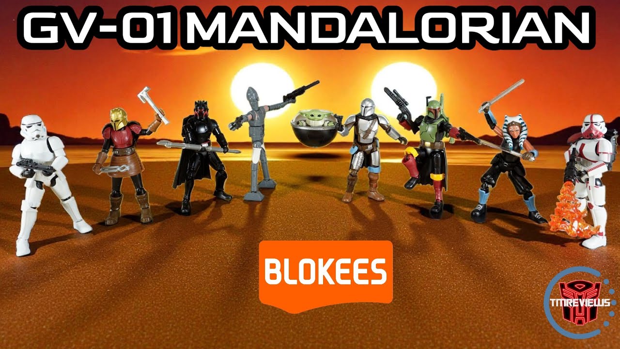 Unboxing & Review: Blokees Star Wars GV-01 The Mandalorian Set
