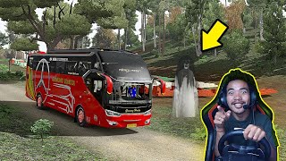 MENGANTAR PENUMPANG LEWAT JALUR KUBURAN - ETS2 screenshot 4