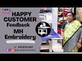 WOW Happy Customers REVEAL Their Favorite Feedback! |Single head Computer Embroidery machine