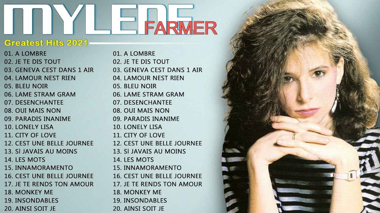 MYLÈNEFARMER Greatest Hits 2021 Full Album | Top Songs Of