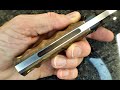 Inlay wood - knifemaking tips and tricks