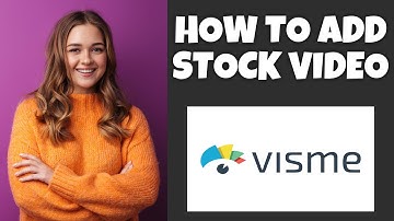 How To Add Stock Videos To A Design On Visme | Step By Step Guide - Visme Tutorial